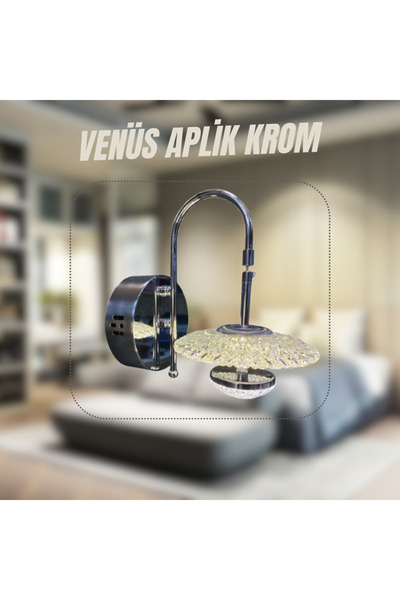 SEZDİK LİGHTİNG VENÜS APLİK KROM