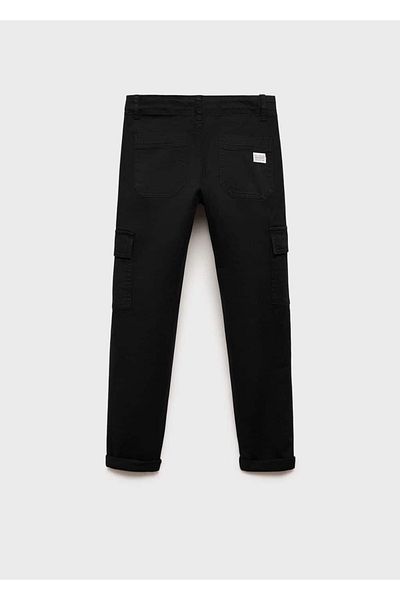 MANGO Kids Straight Cut Cargo Pants