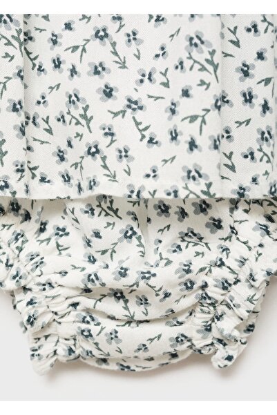 MANGO Baby Desenli elbise ve şortu