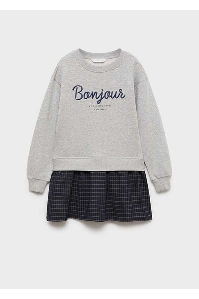 MANGO Kids Φόρεμα φούτερ με φούστα