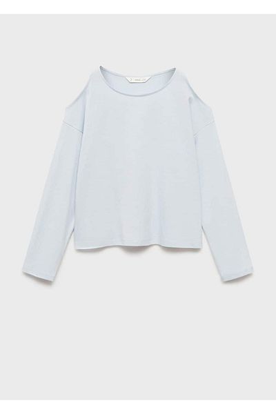 MANGO Kids Tricou Albastru Pentru Copii