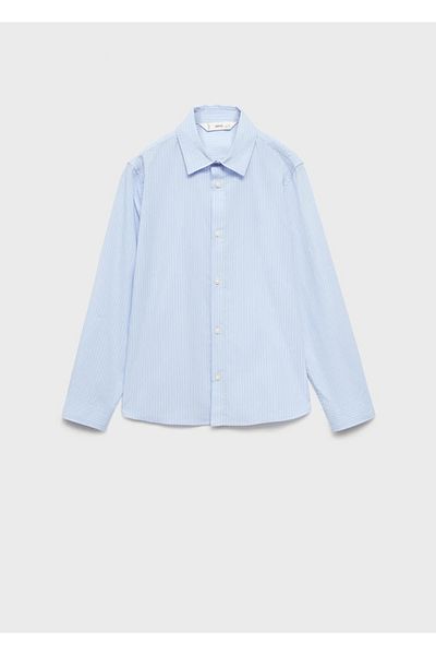 MANGO Kids Tricou Albastru Pentru Copii