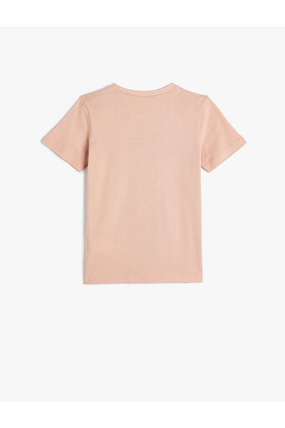 Koton Brooklyn Crew Neck Cotton Short Sleeve T-Shirt
