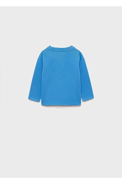 MANGO Baby Τύπωμα μακρυμάνικο μπλουζάκι