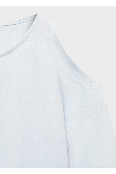 MANGO Kids Yırtık uzun kollu tişört