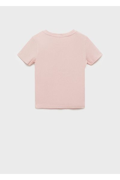 MANGO Kids Tricou cu model cu nervuri