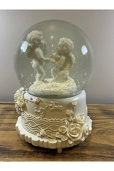 BENİMOLMALI Deluxe Su Kar Küresi , Işıklı, Müzikli, Hareketli, Kendinden Kar ...