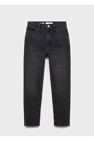 MANGO Woman Claudia Dar Kesim Crop Jean Pantolon