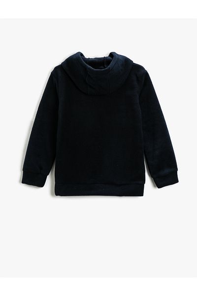 Koton Printed Hooded Sweatshirt
