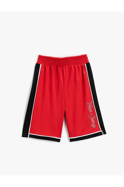 Koton Color Blocked Basketball Shorts