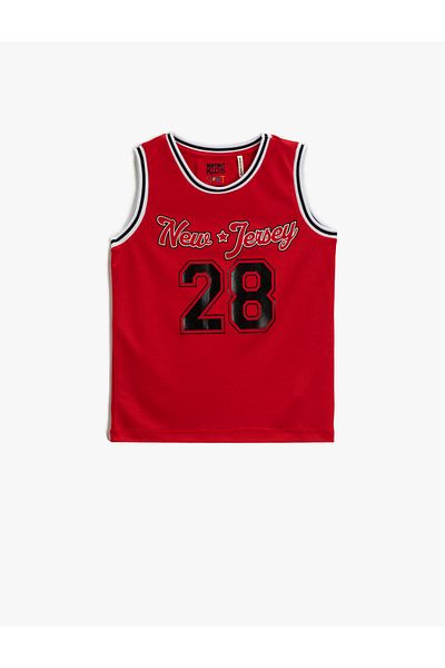 Koton Basketball Themed Printed Undershirt