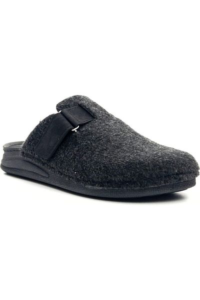 BENTO Winter Men's Gray House Slippers 86002