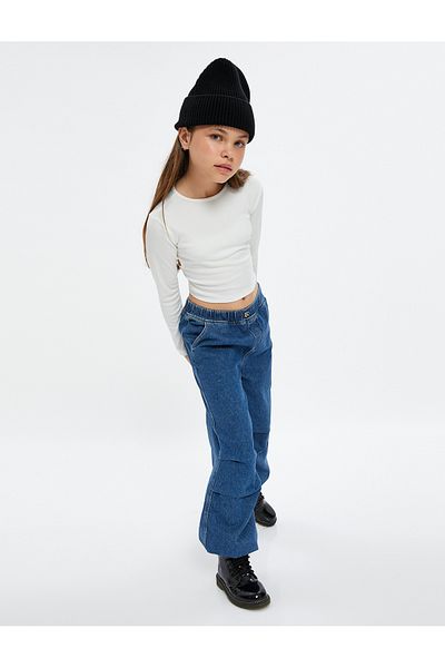 Koton Parachute Jeans Pocket Detailed Cotton - Parachute Jean