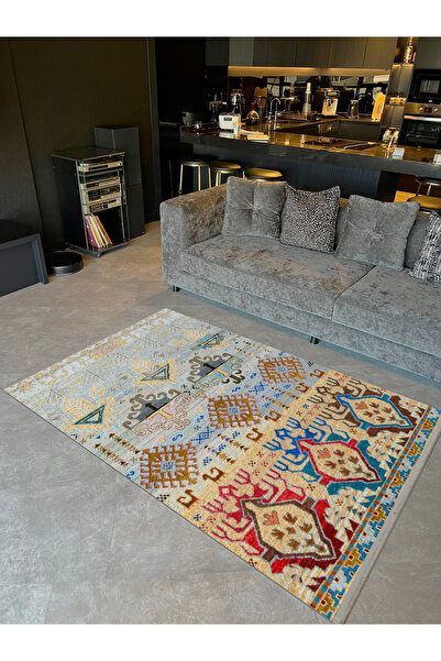 Rugs Modern Halı Colecția Barcelona Covor decorativ vintage cu modele tradiți...