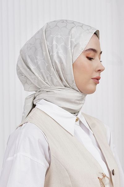 Loryan Scarf Jacquard Shawl - Karmen Flausch Jacquard Shawl 4292