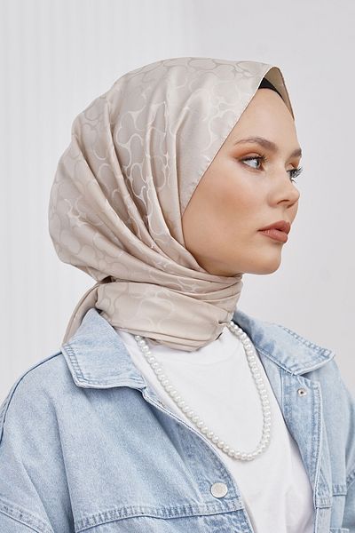 Loryan Scarf Jacquard Shawl - Karmen Flausch Jacquard Shawl 4292