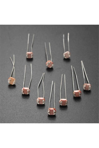 CNL LDR Işık Sensörü Arduino Foto Direnç 10 Adet