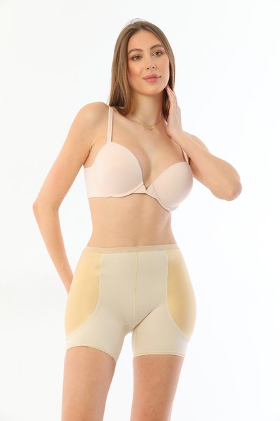 Generic Brand Recovery Firming Non-Marking Side Support Pop-Up Shorts