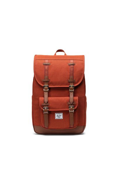 Herschel Supply Co. حقيبة ظهر للكمبيوتر متوسطة الحجم متوافقة مع مقاس 15 بوصة/16 بوصة من Herschel Little America مقاس 21 لترًا