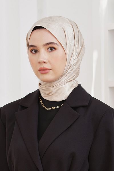 Loryan Scarf Jacquard Scarf - Floss Jacquard Marble Scarf 4258
