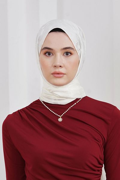 Loryan Scarf Jacquard Scarf - Floss Jacquard Marble Scarf 4258