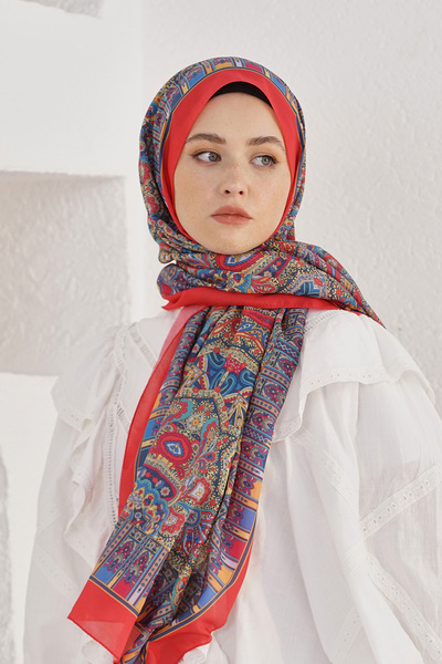 Loryan Linen Harmony Cotton Linen Scarf Shawl - 4298