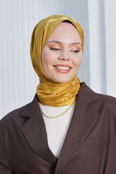 Loryan Scarf Jacquard Scarf - Flausch Jacquard Cupra Scarf 4304