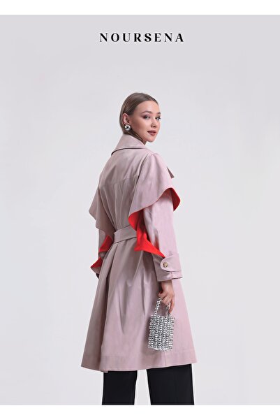 MODA Noursena Blush Trençkot