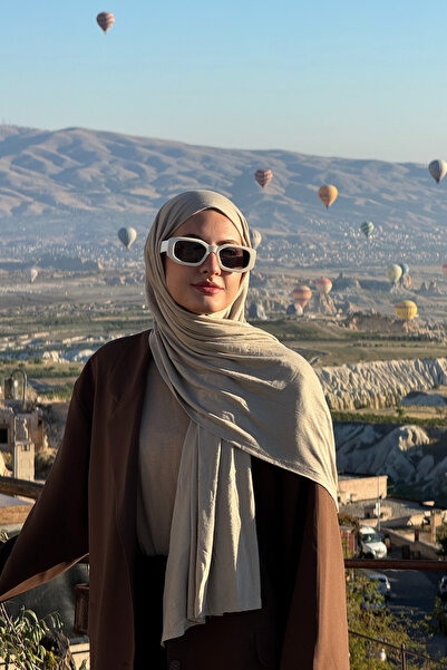 Şalland Şalland Penye Şal Taş Rengi