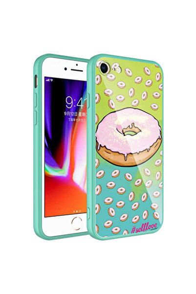 zore iPhone 7 Case Patterned Hard Silicone Epoxy Cover with Camera Protection...