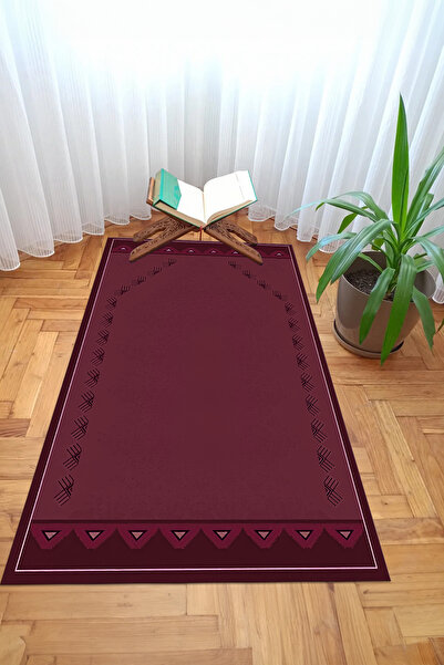 Viyana Home Digital Printed Non-Slip Base Washable Dowry Gift Prayer Mat Prayer Rug