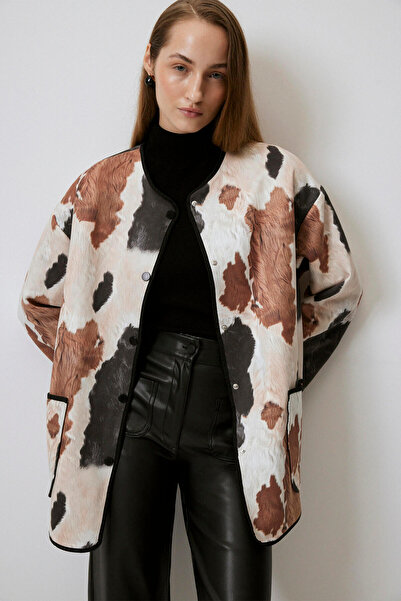 Touché Privé Abstract Patterned Jacket