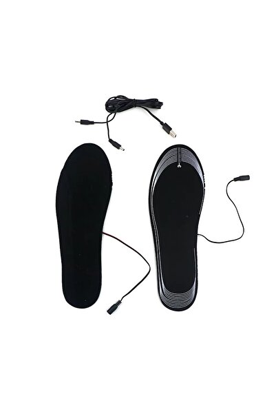 Teknoroket 5W USB Isıtmalı Ayakkabı Tabanı Unisex 35-45 Numara (Elektrikli Ayakkabı Pedi)