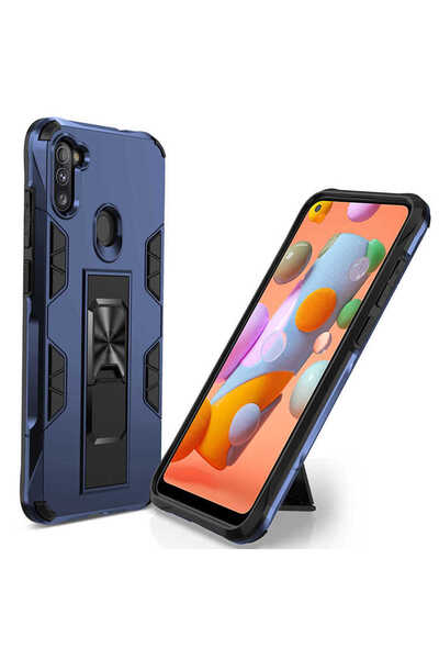 kilifone Galaxy A11 Compatible Case with Foldable Stand and Protective Volve ...