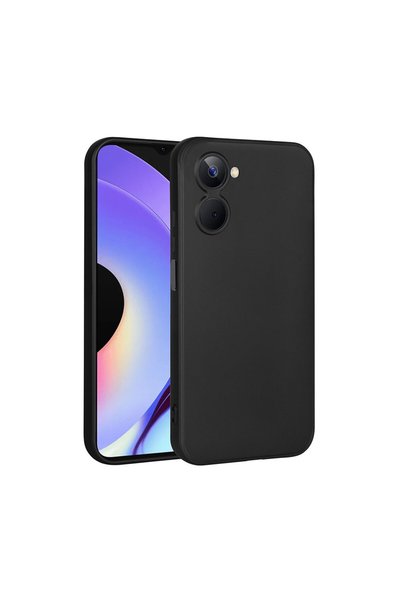 Techaks Realme 10 4g Case Soft Textured Colorful Slim Silicone Soft Cover Pre...