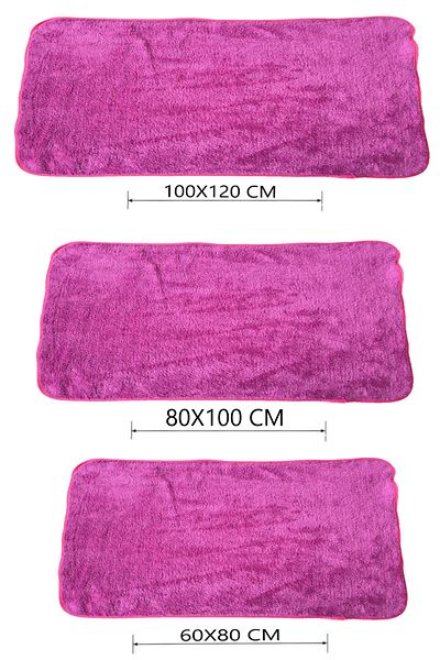 TİNEKE Soft Plush Cat and Dog Blanket - Welsoft Purple 1 Piece