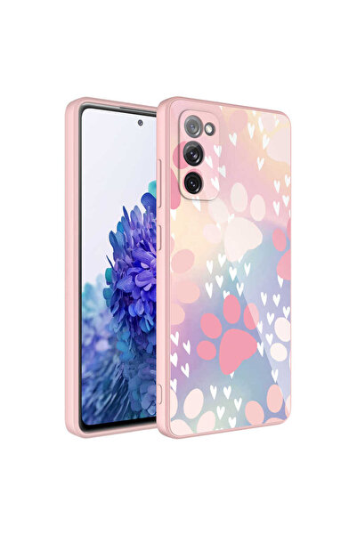 Hatreds Galaxy S20 FE Kılıf Desenli İçi Kadife Kamera Korumalı Şık Silikon Kapak