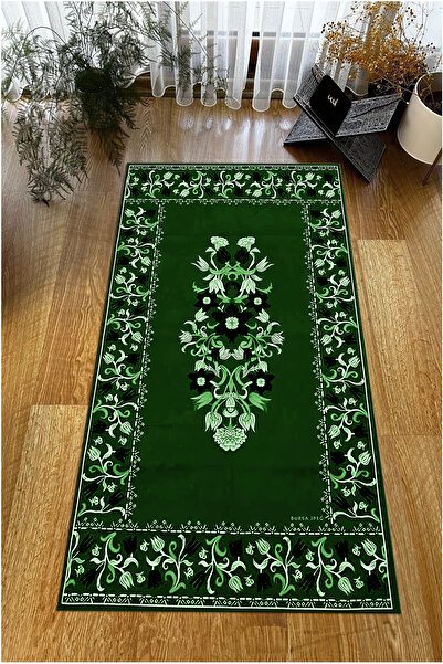 Viyana Home Ψηφιακή τυπωμένη αντιολισθητική βάση που πλένεται δώρο Προσευχή Χαλάκι προσευχής