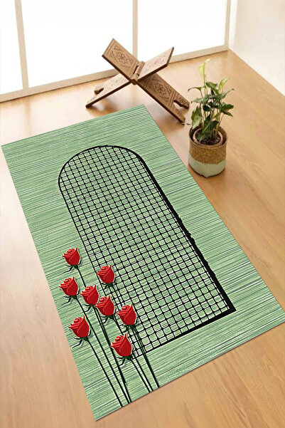 Viyana Home Imprimat digital, bază anti-alunecare, lavabilă, cadou, rugăciune...