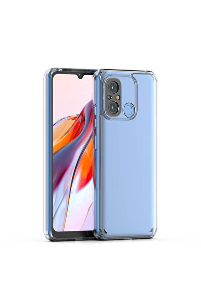 ZM STORE Xiaomi Redmi 12C Compatible Case Shock-Absorbing Edges Hard Back a Quality Transparent Coss Cover