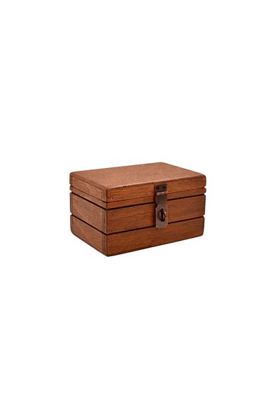 t tun's woods Μίνι Ξύλινο Κουτί με Λουκέτο 15cm X 10cm Ξύλο Οξιάς 10cm Ύψος Κλειδαριά Δώρο