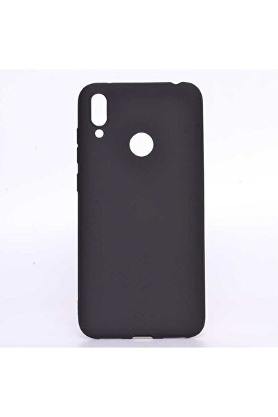 Techaks غطاء حماية سيليكون لهاتف هواوي Y7 برايم 2019 من زور بريميير - أسود