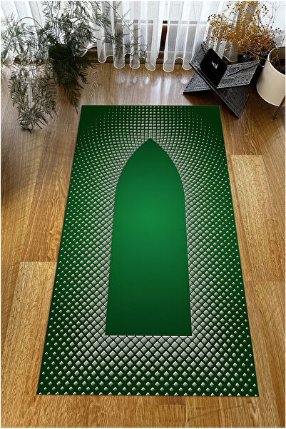 Viyana Home Ψηφιακή τυπωμένη αντιολισθητική βάση που πλένεται δώρο Προσευχή Χαλάκι προσευχής