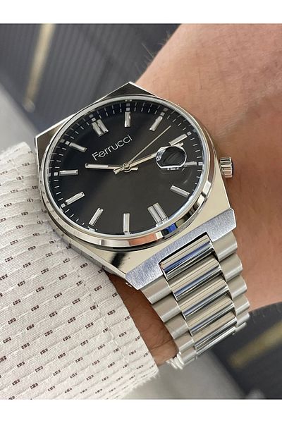 Ferrucci Steel Men's Wristwatch