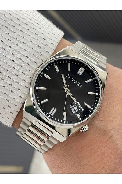 Ferrucci Steel Men's Wristwatch