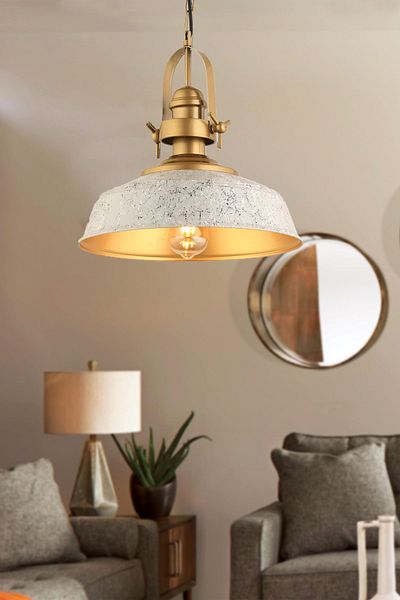 AG LightDesign Lamp Metal Patterned Gray Pendant Chandelier - Bedroom, Living Room, Kitchen, Hallway