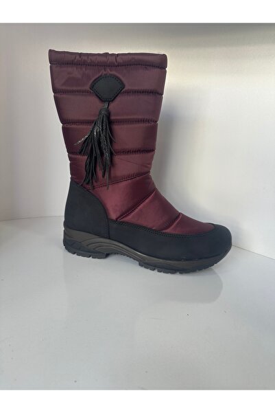 TAŞKINÖZ AYAKKABI Kar botu yağmur botu su geçirmez fermuarlı içi kürklü