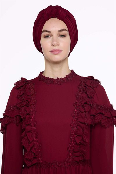 miha Hicran Önal Burgundy Short Panty Carry - Design Bonnet