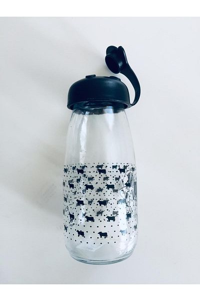 Renga زجاجة حليب منقوشة 240 سم مكعب