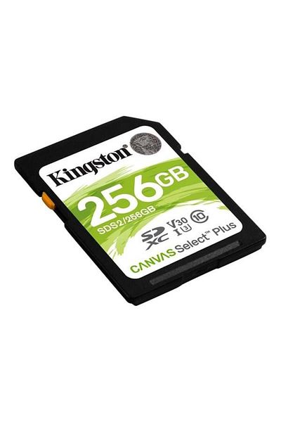 Kingston 256Gb Canvas Select Plus Sds2/256Gb Sdxc Memory Card
